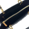 シャネル CHANEL GSTチェーントートバッグ A50995 18番台 ブラック ゴールド金具 キャビアスキン レディース トートバッグ