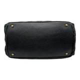 シャネル CHANEL インザミックス ハンドバッグ A67032 16番台 ブラック ゴールド金具 レザー レディース ハンドバッグ