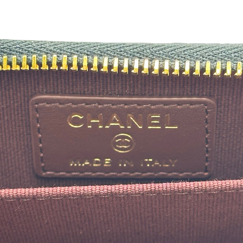 シャネル CHANEL クラシックジップコインパース AP0216 ブラック