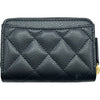 シャネル CHANEL クラシックジップコインパース AP0216 ブラック ゴールド金具 キャビアスキン レディース コインケース