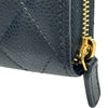 シャネル CHANEL クラシックジップコインパース AP0216 ブラック ゴールド金具 キャビアスキン レディース コインケース