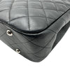 シャネル CHANEL マトラッセ ショッピングトートバッグ A91046 23番台 ブラック シルバー金具 ラムスキン レディース トートバッグ
