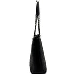 シャネル CHANEL マトラッセ ショッピングトートバッグ A91046 23番台 ブラック シルバー金具 ラムスキン レディース トートバッグ