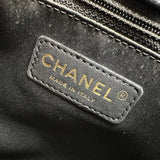 シャネル CHANEL GSTチェーントートバッグ A50995 14番台 ブラック ゴールド金具 キャビアスキン レディース トートバッグ