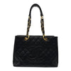 シャネル CHANEL GSTチェーントートバッグ A50995 14番台 ブラック ゴールド金具 キャビアスキン レディース トートバッグ