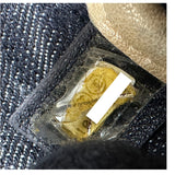 シャネル CHANEL スパークリングデニム ハンドバッグ A31985 10番台 ブルー デニム レディース ハンドバッグ