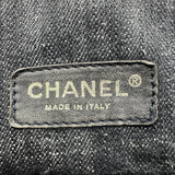 シャネル CHANEL スパークリングデニム ハンドバッグ A31985 10番台 ブルー デニム レディース ハンドバッグ
