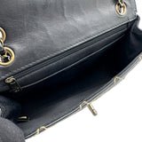 シャネル CHANEL ワイルドステッチ フラップチェーンバッグ A14687 ブラック ゴールド金具 カーフスキン レディース ショルダーバッグ
