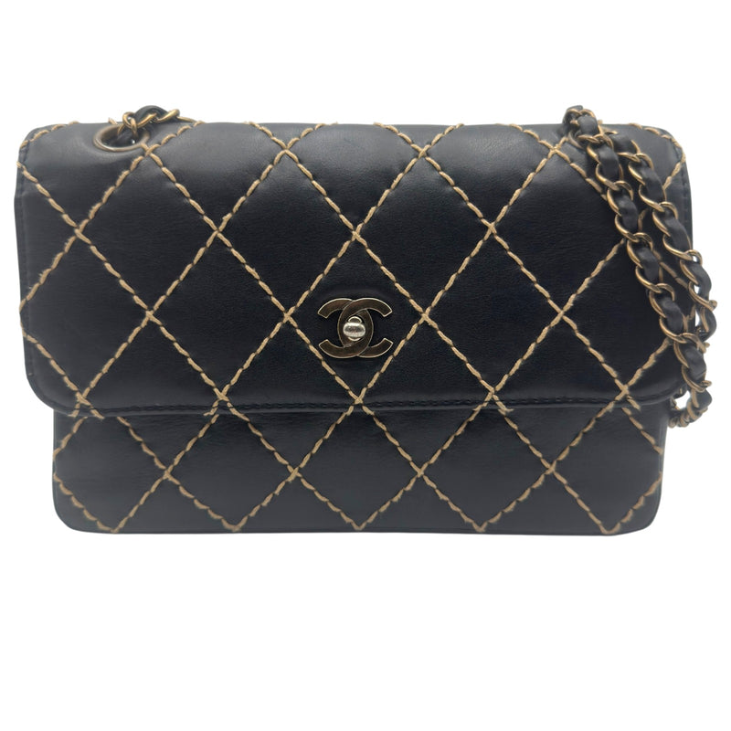 シャネル CHANEL ワイルドステッチ フラップチェーンバッグ A14687