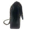 シャネル CHANEL ワイルドステッチ フラップチェーンバッグ A14687 ブラック ゴールド金具 カーフスキン レディース ショルダーバッグ