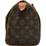 ルイ・ヴィトン LOUIS VUITTON スピーディ25 M41528 ブラウン モノグラム レディース ハンドバッグ