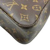 ルイ・ヴィトン LOUIS VUITTON ミニ・ルーピング M51147 ブラウン モノグラムキャンバス レディース ハンドバッグ