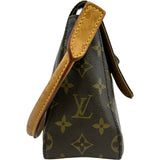 ルイ・ヴィトン LOUIS VUITTON ミニ・ルーピング M51147 ブラウン モノグラムキャンバス レディース ハンドバッグ