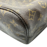 ルイ・ヴィトン LOUIS VUITTON ネヴァーフルMM M40156 ブラウン モノグラム/レザー レディース トートバッグ