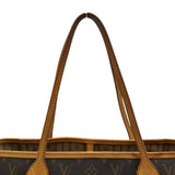 ルイ・ヴィトン LOUIS VUITTON ネヴァーフルMM M40156 ブラウン モノグラム/レザー レディース トートバッグ