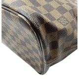 ルイ・ヴィトン LOUIS VUITTON サレヤMM N51182 ブラウン ダミエ/レザー レディース トートバッグ　