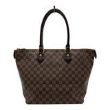 ルイ・ヴィトン LOUIS VUITTON サレヤMM N51182 ブラウン ダミエ/レザー レディース トートバッグ　