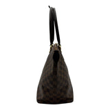 ルイ・ヴィトン LOUIS VUITTON サレヤMM N51182 ブラウン ダミエ/レザー レディース トートバッグ　