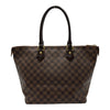 ルイ・ヴィトン LOUIS VUITTON サレヤMM N51182 ブラウン ダミエ/レザー レディース トートバッグ　