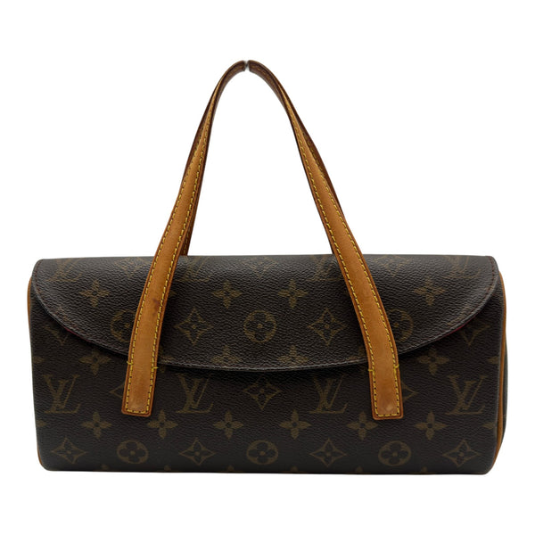 ルイヴィトン ソナチネ モノグラム ハンドバッグ M51902 美品 ルイ・ヴィトン LOUIS VUITTON ソナチネ M51902 ブラウン モノグラム