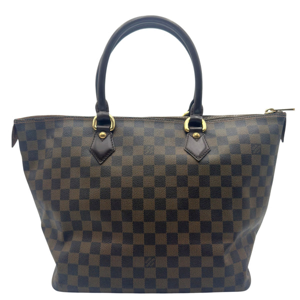 ⭐*️様 Louis Vuitton ブラウンレザートートバッグ ルイ・ヴィトン LOUIS VUITTON サレヤMM N51182 ブラウン ダミエ