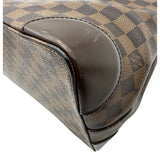 ルイ・ヴィトン LOUIS VUITTON ハムステッドPM N51205 ブラウン ダミエ/レザー レディース トートバッグ