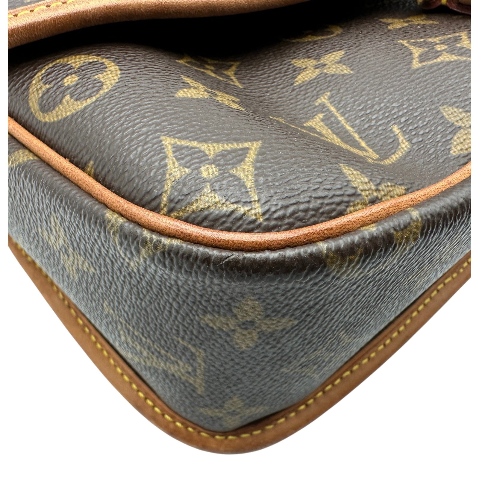 ルイ・ヴィトン LOUIS VUITTON ソローニュ M42250 ブラウン モノグラム