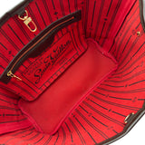 ルイ・ヴィトン LOUIS VUITTON ネヴァーフルPM N51109 ブラウン ダミエ/レザー レディース トートバッグ