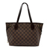 ルイ・ヴィトン LOUIS VUITTON ネヴァーフルPM N51109 ブラウン ダミエ/レザー レディース トートバッグ