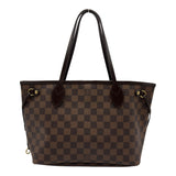 ルイ・ヴィトン LOUIS VUITTON ネヴァーフルPM N51109 ブラウン ダミエ/レザー レディース トートバッグ