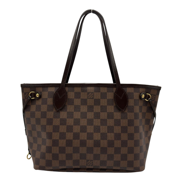 LOUIS VUITTON ルイヴィトン エピ トートバッグ ブラウンレザー美品 ルイ・ヴィトン LOUIS VUITTON ネヴァーフルPM N51109 ブラウン ダミエ