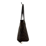 ルイ・ヴィトン LOUIS VUITTON ネヴァーフルPM N51109 ブラウン ダミエ/レザー レディース トートバッグ