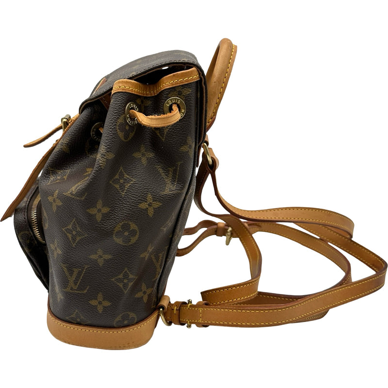 ルイ・ヴィトン LOUIS VUITTON ミニ・モンスリ M51137 ブラウン