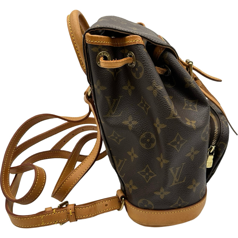 ルイ・ヴィトン LOUIS VUITTON ミニ・モンスリ M51137 ブラウン