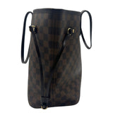 ルイ・ヴィトン LOUIS VUITTON ネヴァーフルMM N41358 ブラウン ダミエ/レザー レディース トートバッグ