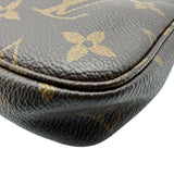 ルイ・ヴィトン LOUIS VUITTON ミニ・ポシェット・アクセソワール M58009 ブラウン モノグラム/レザー レディース ハンドバッグ