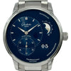 グラスヒュッテ・オリジナル GLASHUTTE ORIGINAL パノマティック ルナ 1-90-02-46-32-70 ブルー ステンレススチール 自動巻き メンズ 腕時計
