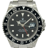 ロレックス ROLEX GMTマスター 16700 ブラック ステンレススチール 自動巻き メンズ 腕時計