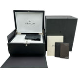 ゼニス ZENITH クロノマスター ヘリテージ 146 38mm 03.2150.4069/51.C805 ブルー ステンレススチール 自動巻き メンズ 腕時計