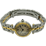 カルティエ Cartier パンテール ヴァンドーム SM 1ロウ 84084241 アイボリー ゴールド/ステンレススチール クオーツ レディース 腕時計