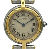 カルティエ Cartier パンテール ヴァンドーム SM 1ロウ 84084241 アイボリー ゴールド/ステンレススチール クオーツ レディース 腕時計
