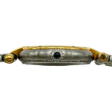 カルティエ Cartier パンテール ヴァンドーム SM 1ロウ 84084241 アイボリー ゴールド/ステンレススチール クオーツ レディース 腕時計