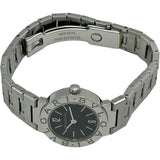 ブルガリ BVLGARI ブルガリブルガリ BB23SS ブラック ステンレススチール クオーツ レディース 腕時計