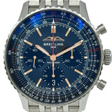 ブライトリング BREITLING ナビタイマー B01 クロノグラフ 43 ジャパンエディション AB0138(AB01381G1B1P1) ブラックシェル ステンレススチール 自動巻き メンズ 腕時計
