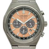 シチズン CITIZEN エコドライブ ZENSHIN コレクション CA4610-85Z オレンジ チタン クオーツ メンズ 腕時計