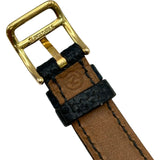 エルメス HERMES ケリーウォッチ KE1.201 ブルー ゴールドメッキ クオーツ レディース 腕時計