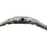 カルティエ Cartier サントスガルべSM W20012C4 アイボリー ステンレススチール/ゴールド クオーツ レディース 腕時計