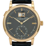 ランゲ＆ゾーネ A.LANGE&SOHNE ランゲマティック 308.031 ブラック ピンクゴールド 自動巻き メンズ 腕時計
