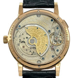 ランゲ＆ゾーネ A.LANGE&SOHNE ランゲマティック 308.031 ブラック ピンクゴールド 自動巻き メンズ 腕時計
