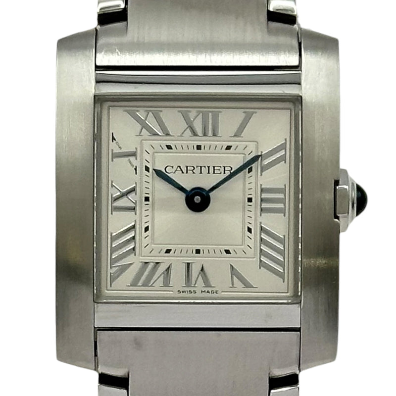 カルティエ Cartier タンク フランセーズ SM WSTA0065 シルバー